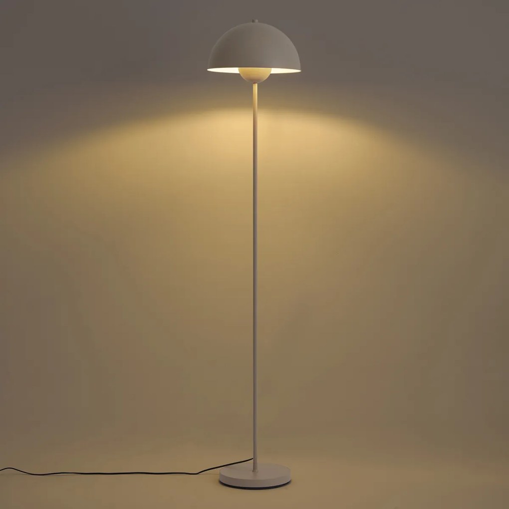 Retro Lampa podłogowa beżowa 160cm - Magnax
