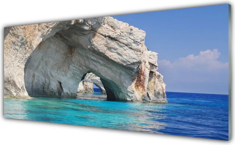 Panel nad blat kuchenny Spokojna Tafla Błękitu