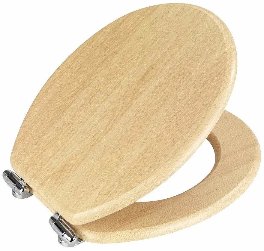 Deska sedesowa z mechanizmem wolnego opadania, MDF, WENKO