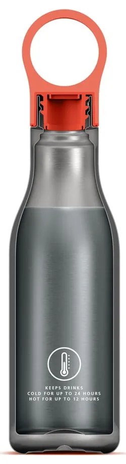 Pomarańczowy termos 500 ml Loop – Joseph Joseph