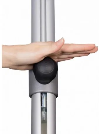 ALU EXPERT Telescope 4 m - duży parasol ogrodowy : Substancja Desen - 811