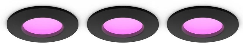 Inteligentne lampy LED wpuszczane w sufit zestaw 3 szt. 8 W Slim – Philips Hue