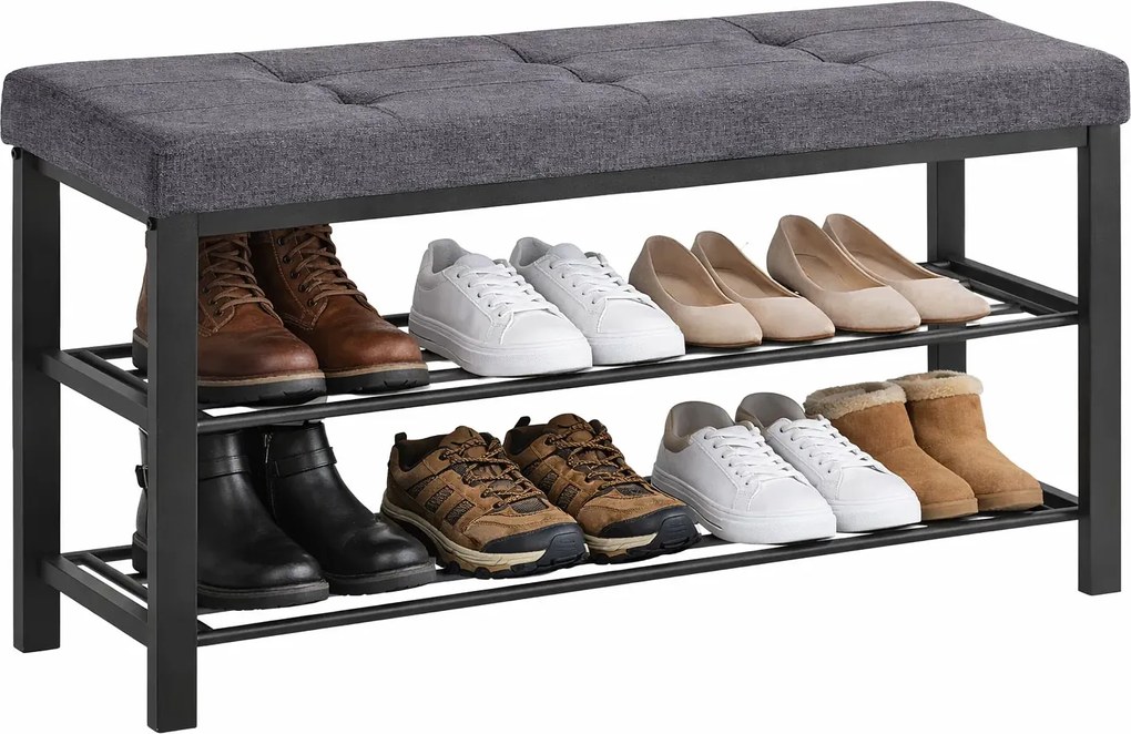 Industrialna szafka na buty z tapicerowanym siedziskeim R4-B30