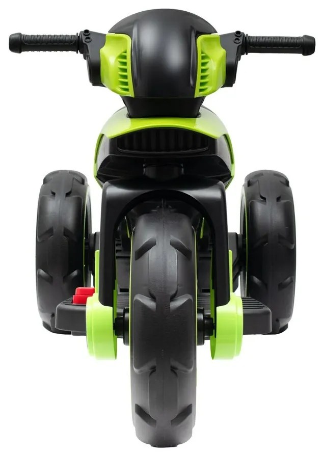 Dziecięcy motocykl elektryczny Baby Mix Police,zielony