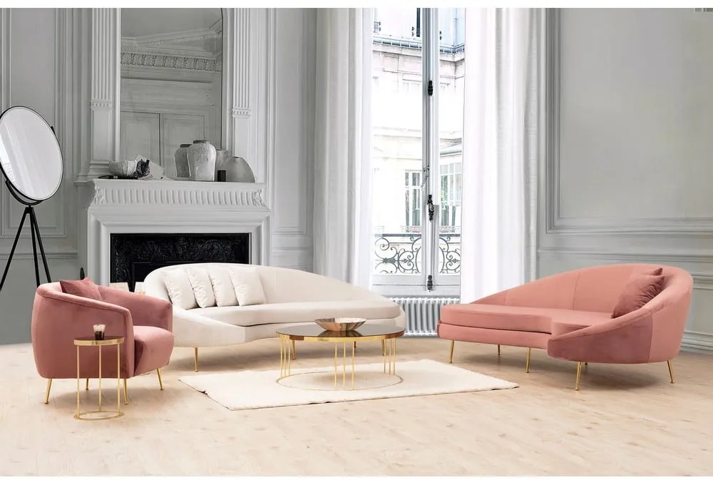 Kremowa sofa 255 cm Eses – Artie