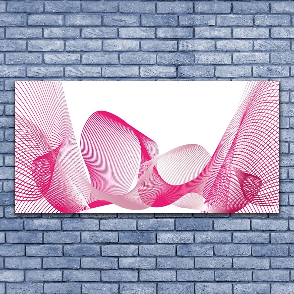 Obraz Canvas Abstrakcja Linie Fale Sztuka