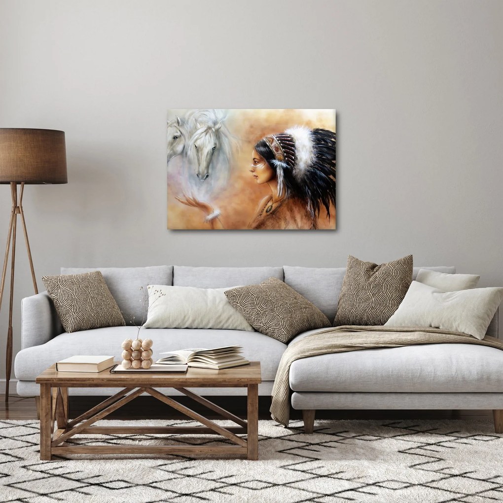 Obraz - Czary Indian (70x50 cm)