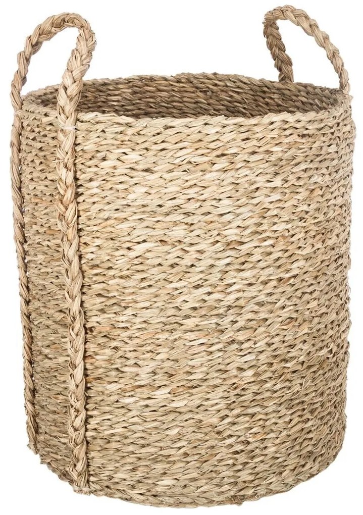 Zestaw 3 okrągłych koszy WICKER