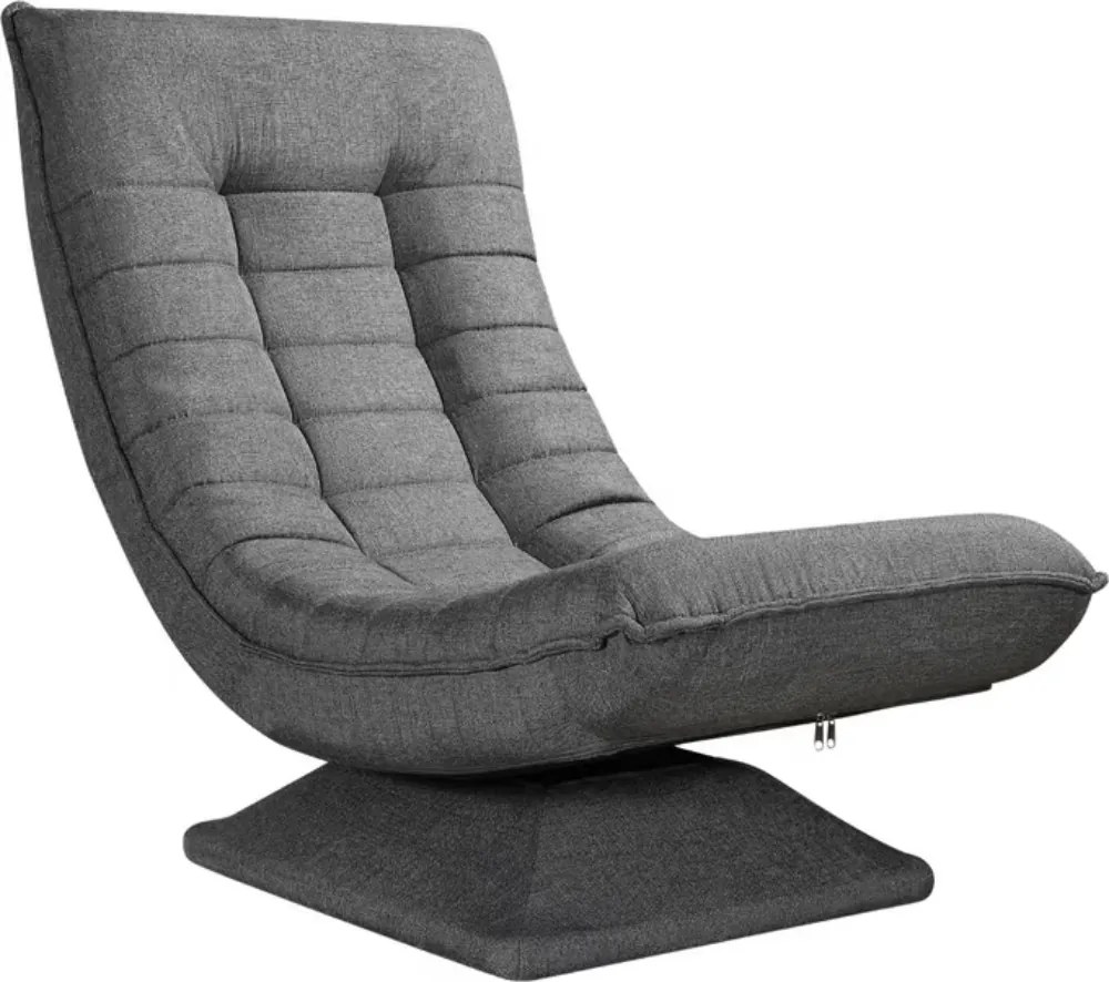 Leżanka ABERDEEN, 87x60x105cm, szara Casaria