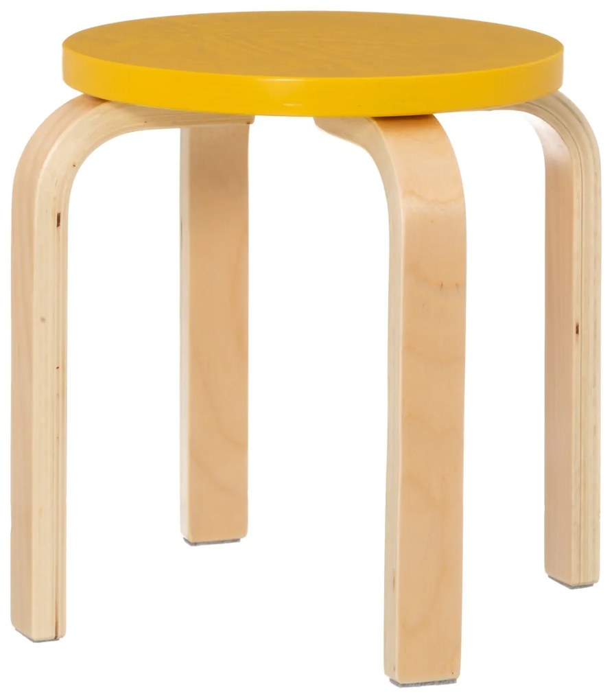 Lekki stołek ze sklejki LILLA, 30 cm