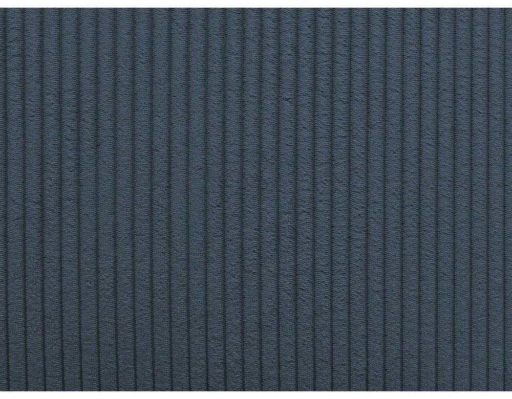 Ciemnoniebieski sztruksowy moduł sofy (lewostronny) Nihad modular – Bobochic Paris