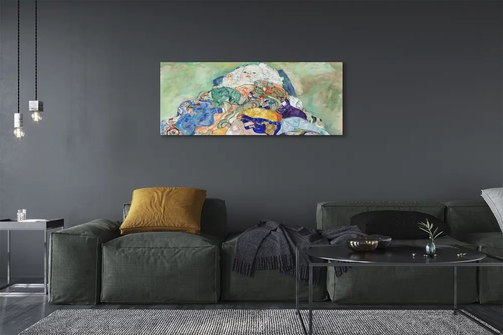 Zdjęcie na płótnie Dziecko (kołyska) - Gustav Klimt