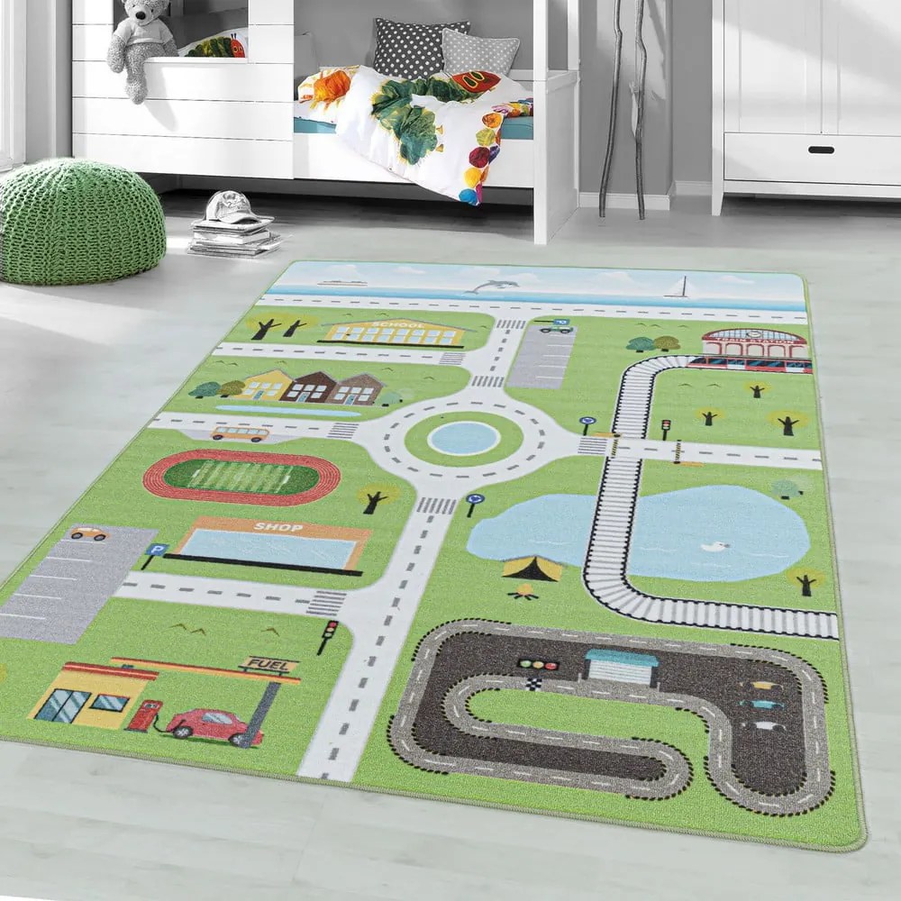 Zielony dywan dziecięcy 160x230 cm Play – Ayyildiz Carpets