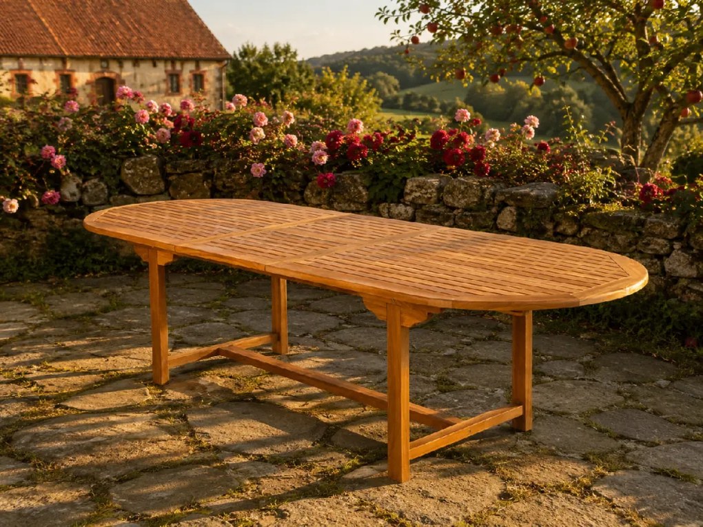 Doppler TAMAN FSC® stół ogrodowy 240/300 x 100 x 75 cm