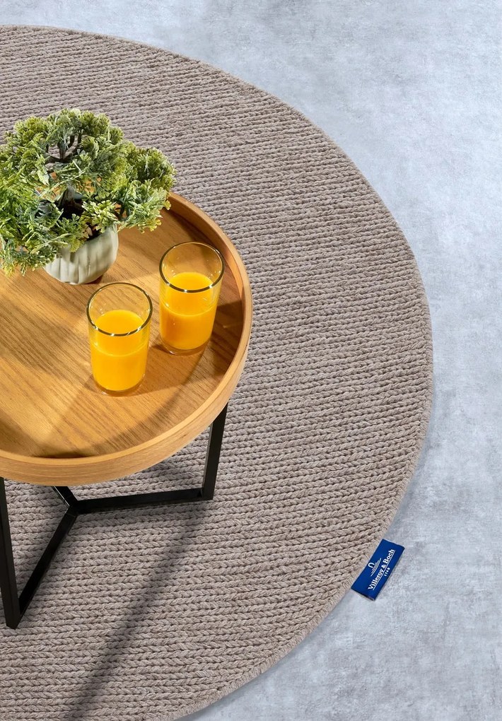 Dywan wełniany Villeroy &amp; Boch Francois beżowy koło 200 cm x 200 cm