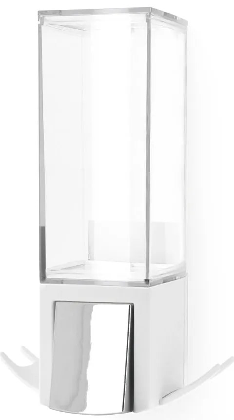 Biały naścienny dozownik do mydła 500 ml – Compactor
