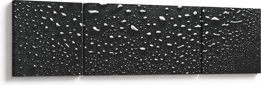 Obraz kropli wody (170x50 cm)