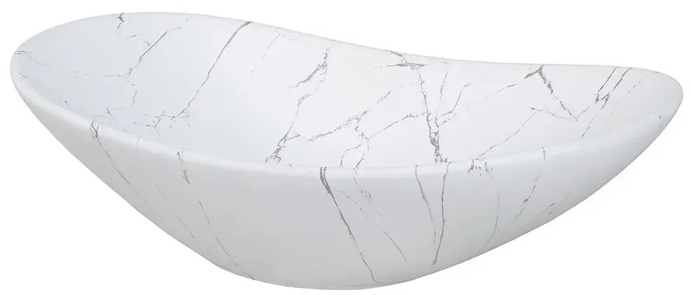 Szafka pod umywalkę OVALIA CREMONA 2S 100cm dąb cremona z umywalką nablatową LENA COMAD