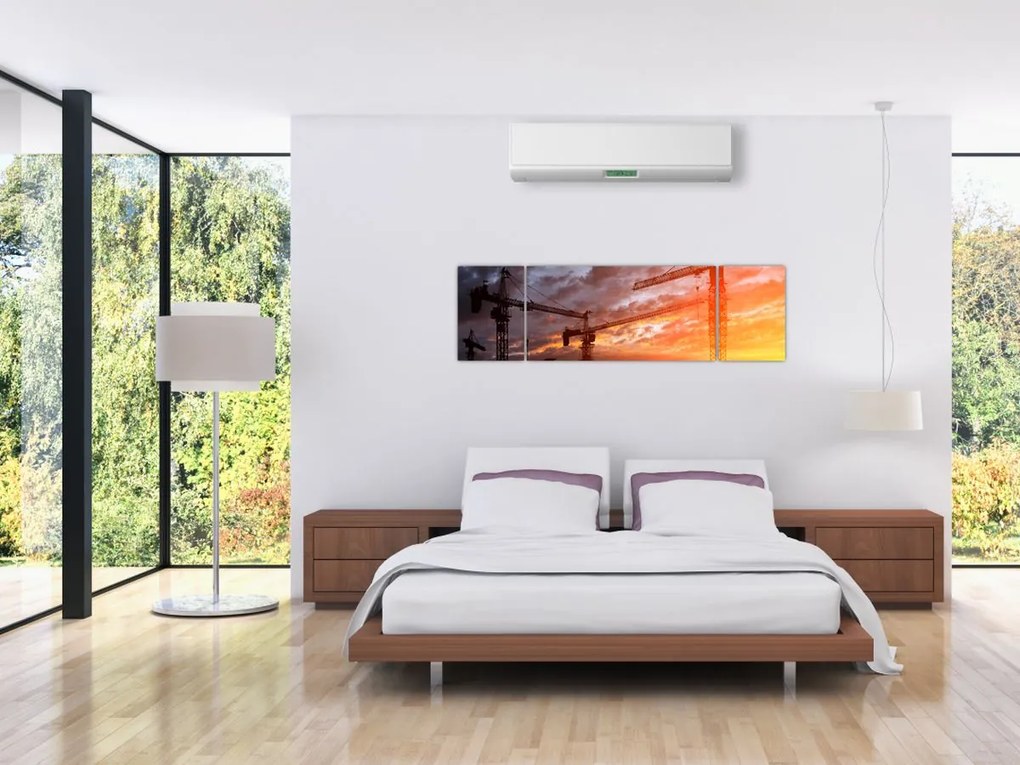 Obraz - Plac budowy (170x50 cm)