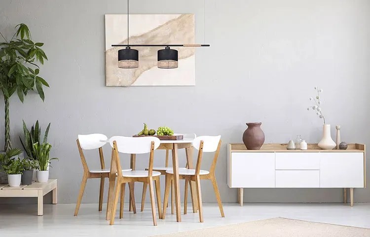 Lampa wisząca nad stół w stylu boho 2X S908 G2-S60