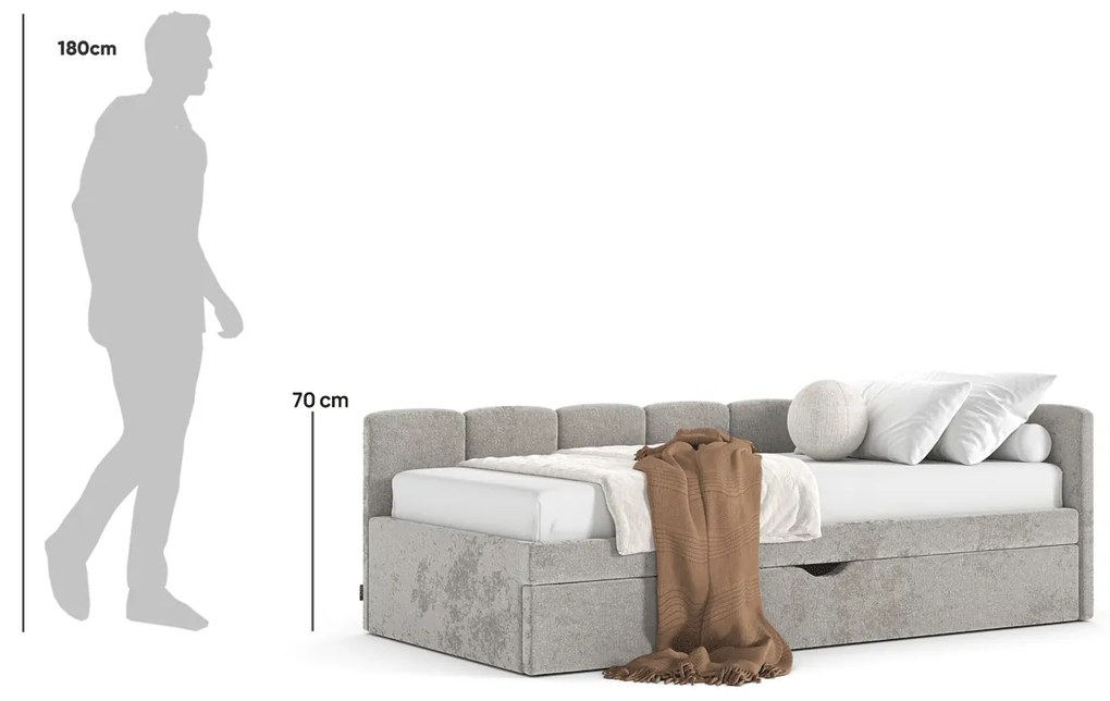 Łóżko Nilo z szufladą