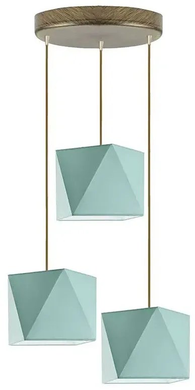 Geometryczna lampa wisząca nad stół - B3-Z49