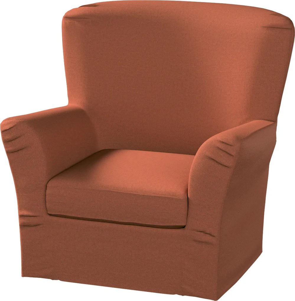 Pokrowiec na fotel Tomelilla wysoki z zakładkami