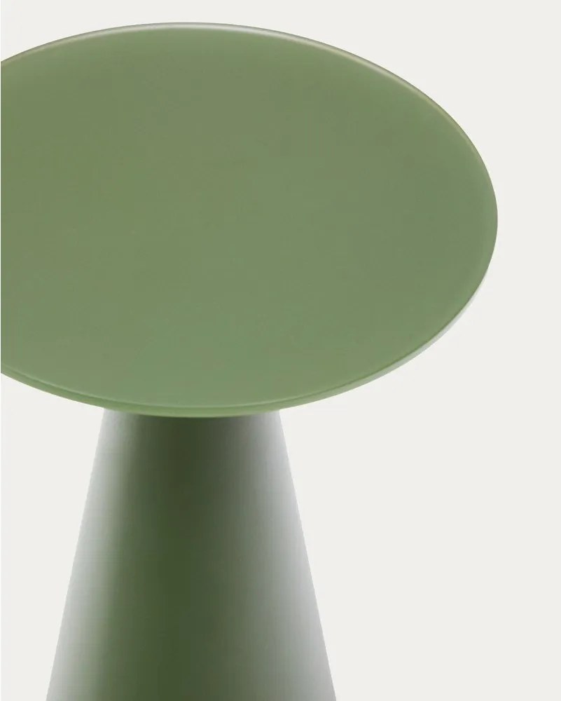 Okrągły stolik ze szklanym blatem ø 35 cm Wilshire – Kave Home