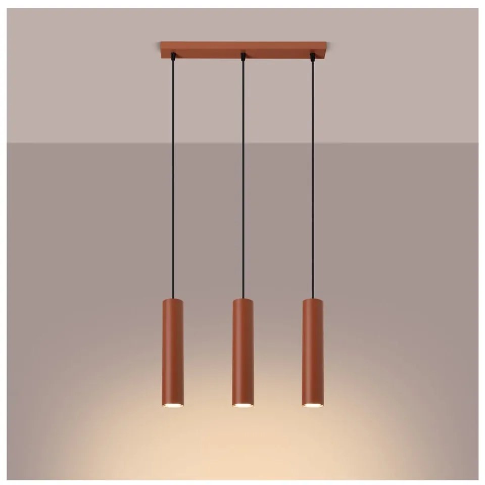 Ceglasta lampa wisząca Castro – Nice Lamps
