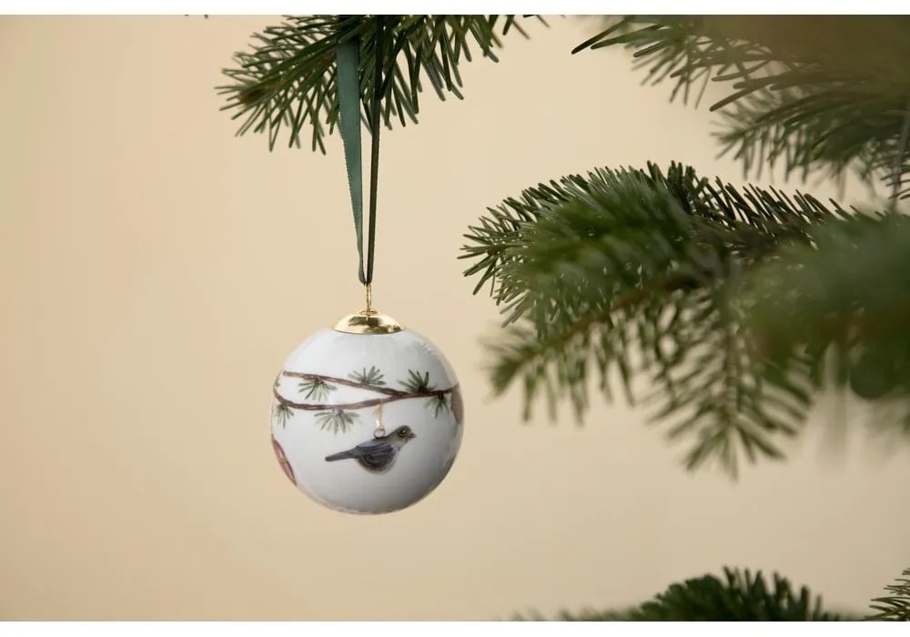 Porcelanowa bombka świąteczna Kähler Design Hammershøi