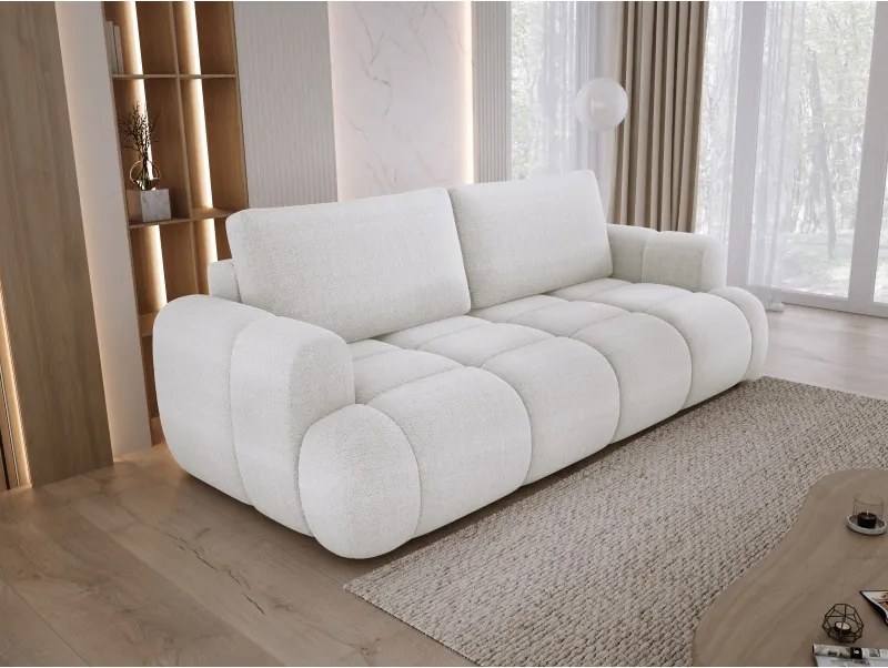 Sofa kanapa BOMO 3 osobowa z funkcją spania i pojemnikiem