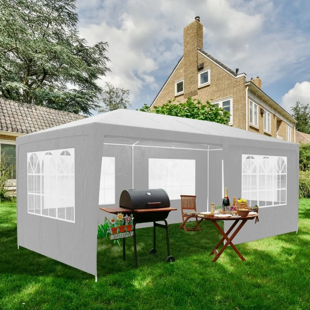 Namiot imprezowy NEAPOL, 3x6m, biała Jurhan