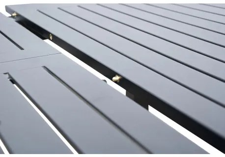 EXPERT ANTHRACITE - zestaw ogrodowy aluminiowy 6+2+1
