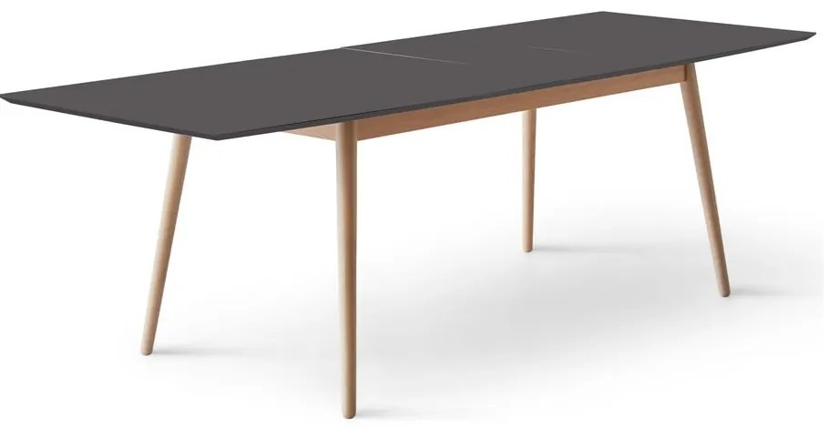 Rozkładany stół z dodatkowym czarnym blatem 90x165 cm Meza – Hammel Furniture