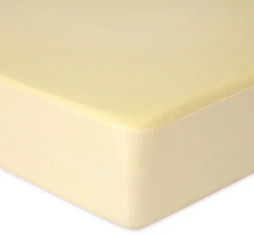 Prześcieradło nieprzepuszczalne Matex Jersey ecru,180 x 200 x 20 cm, 180 x 200 cm