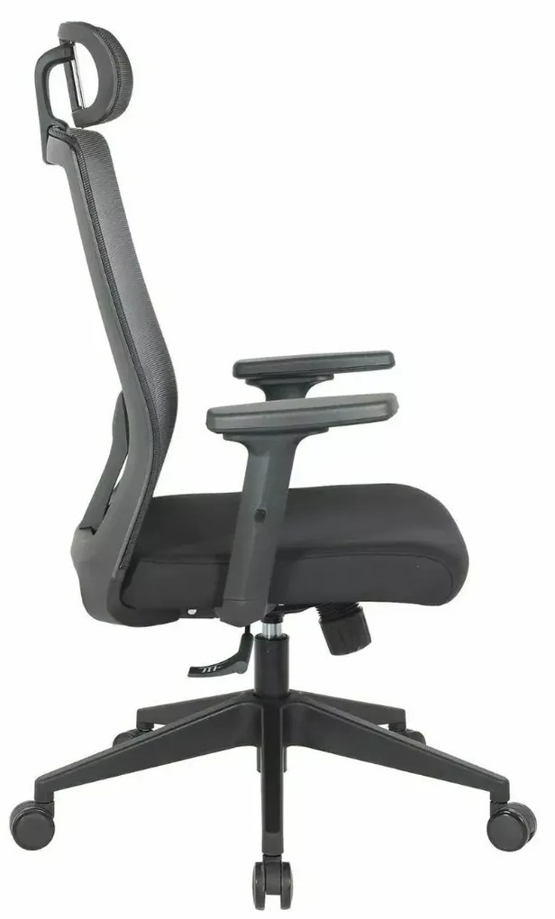 FOTEL OBROTOWY Q-058 CZARNY SIGNAL