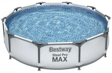 Bestway Basen nadziemny Steel Pro MAX, śr. 305 cm, wys. 76 cm