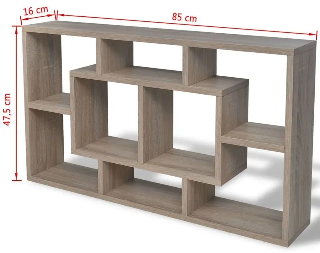 Półka ścienna z przegródkami S5-G34