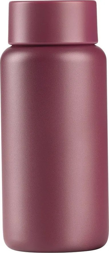 Bordowy kubek termiczny ze stali nierdzewnej 400 ml Singles – Zone