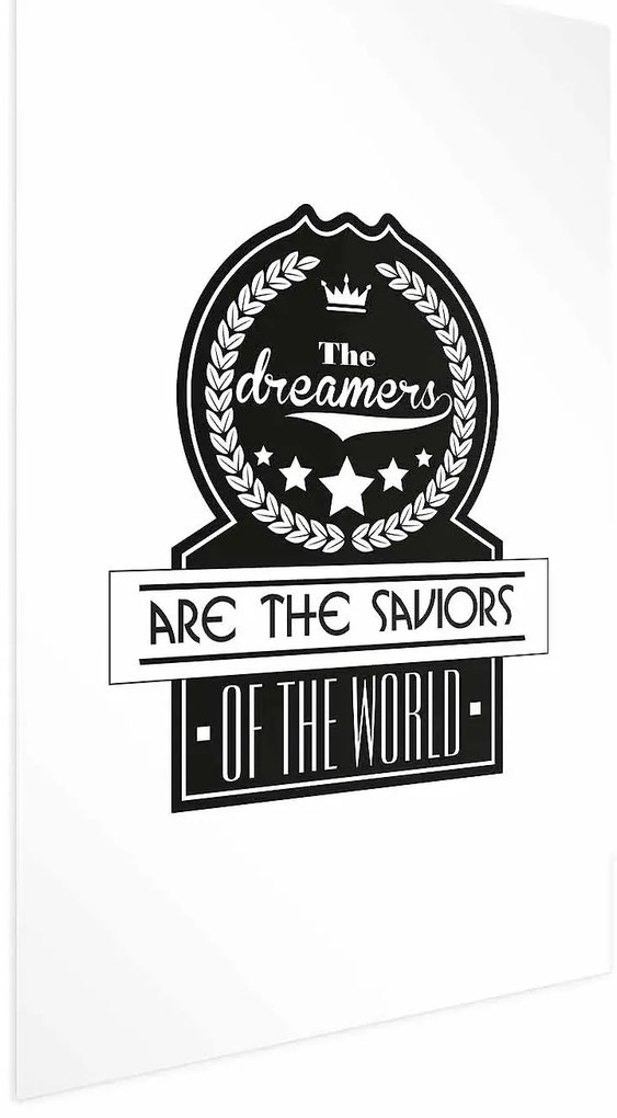 Plakat Dreamers 21x30 cm bez ramy z marginesem ARTGEIST B