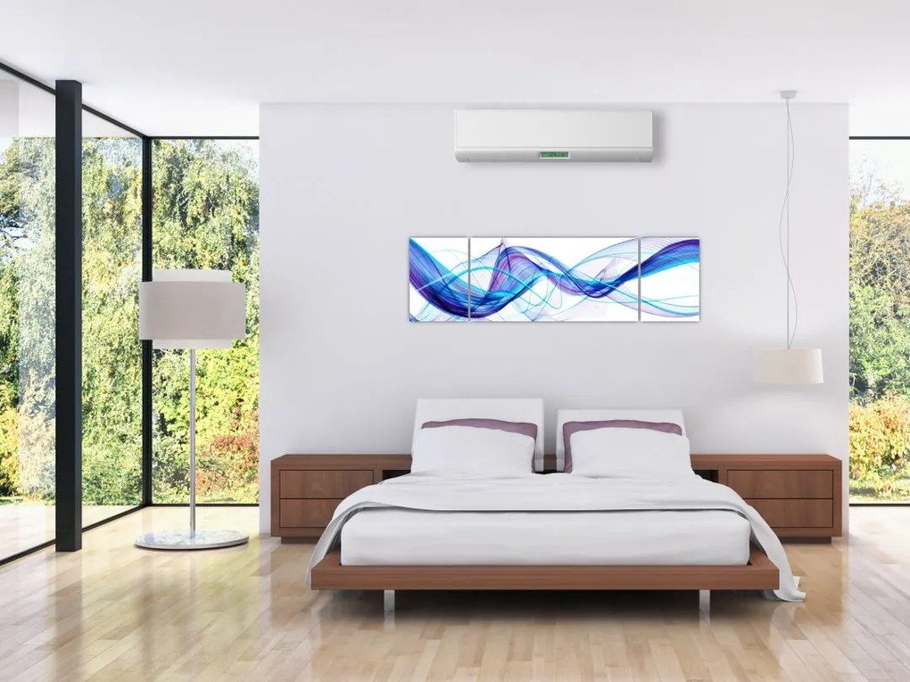 Obraz abstrakcji (170x50 cm)