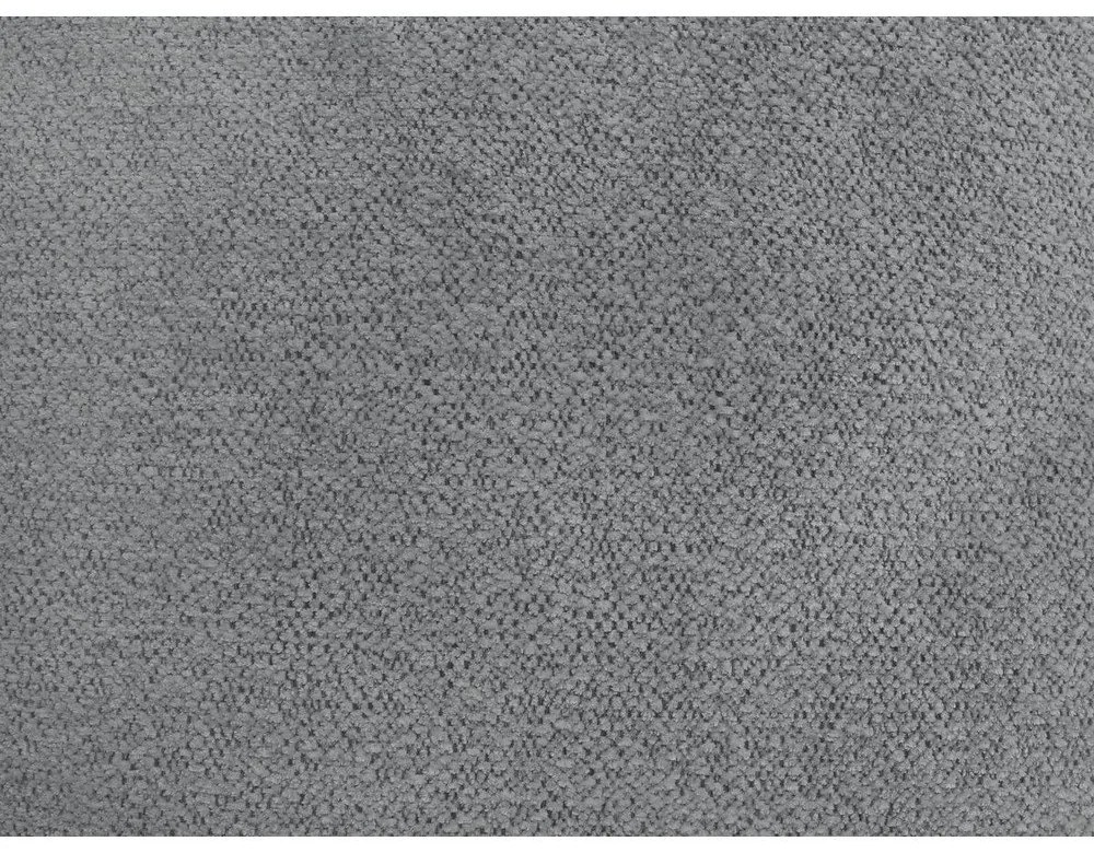 Szary podnóżek z tkaniny szenilowej Roxelane – Bobochic Paris