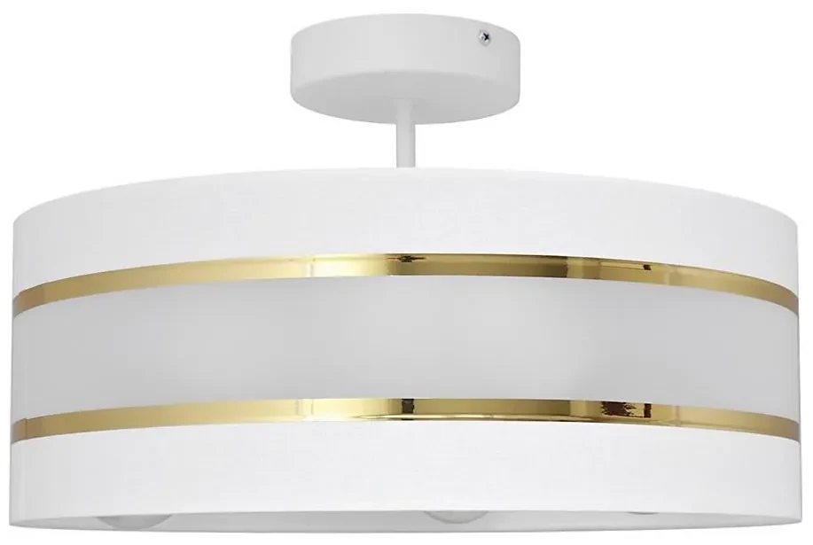 Żyrandol HELEN 3xE27/15W/230V biały/złoty