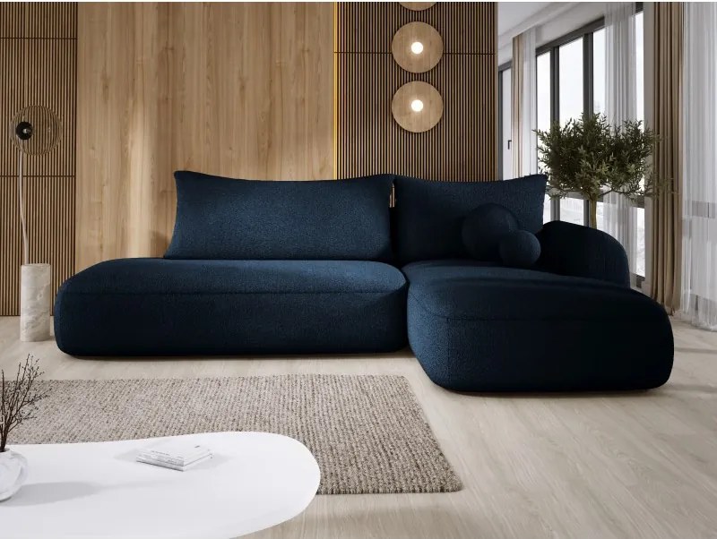 Narożnik wolnostojący BABU układ L Prawy Tkanina NOWORNEVER 83