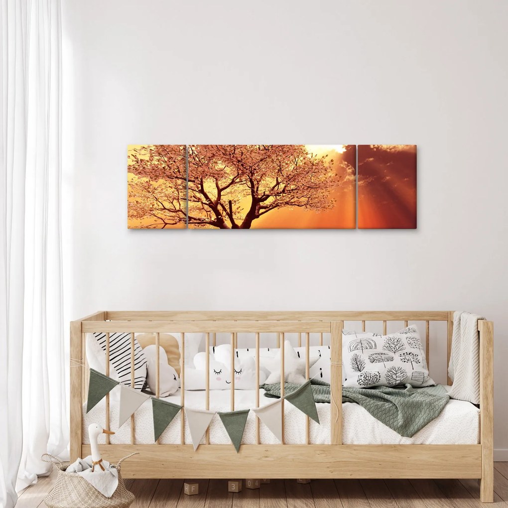 Obraz promieni Boga (170x50 cm)