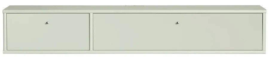 Miętowa szafka pod TV 136x22x32,5 cm Mistral – Hammel Furniture