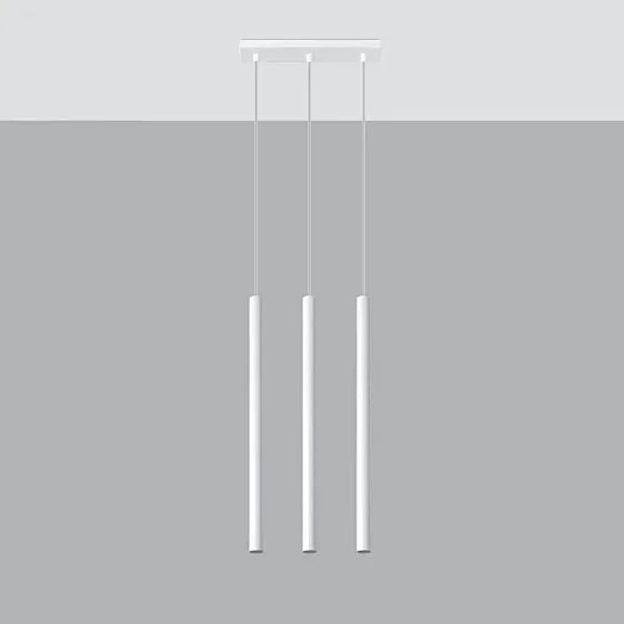 Lampa wisząca PASTELO 3 biała