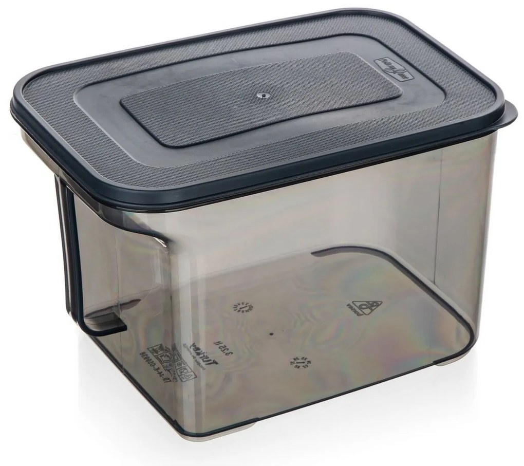 Pojemnik do przechowywania Banquet z uchwytem ZOYA3,25 l, dymny, 3,25 l