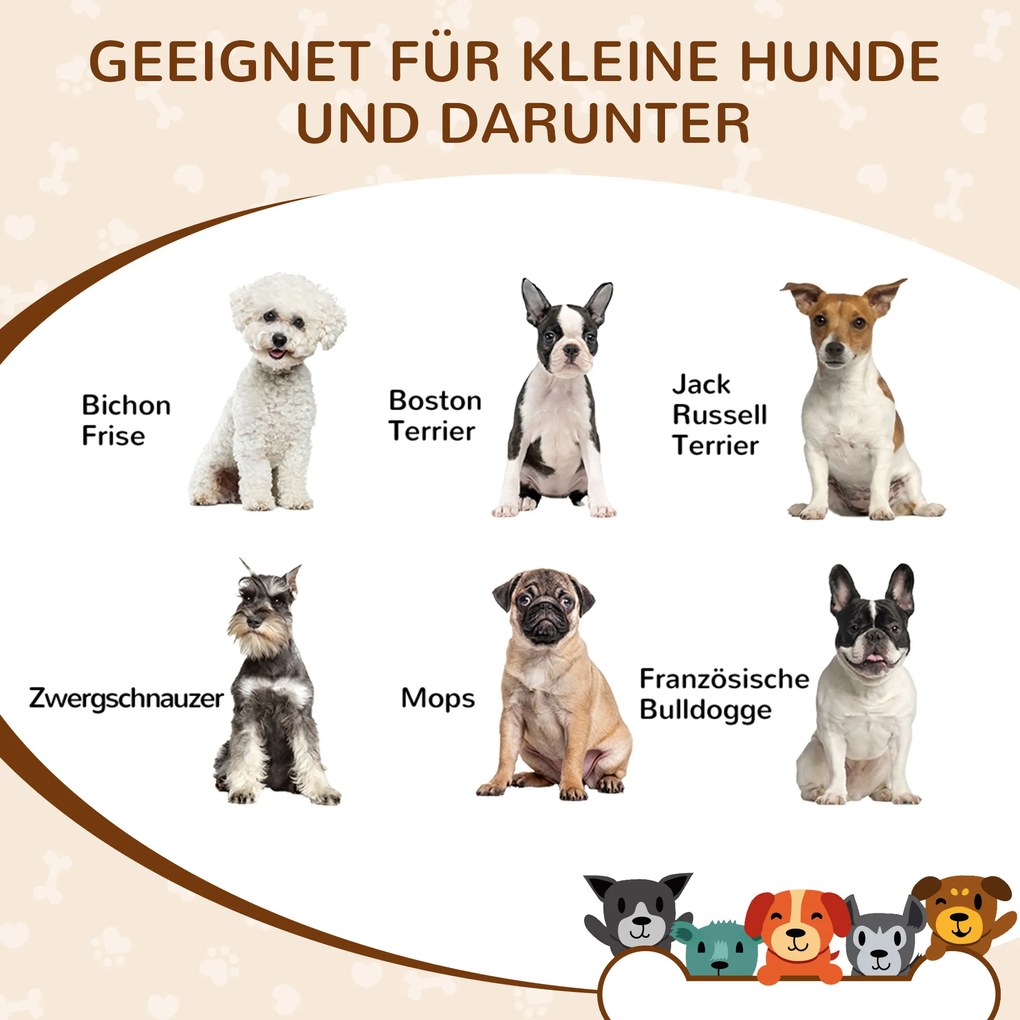 PawHut Buda dla psa, z otworami wentylacyjnymi, odporna na warunki atmosferyczne, materiał z drewna, Czarny+Dąb, 69 x 50 x 58,5 cm