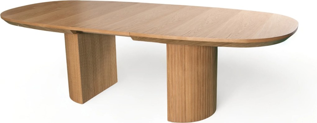 Stół rozkładany STILO Dąb do Salonu Jadalni 200-300 x 110 x 76 cm, Owalny